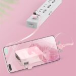 Cabo de Carregamento USB Retrátil Criativo 3 em 1