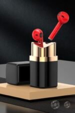 Fone de Ouvido Sem Fio Lipstick Fashion&Personalizado - Função Bluetooth e Redução de Ruídos - Imagem 5