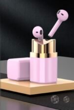 Fone de Ouvido Sem Fio Lipstick Fashion&Personalizado - Função Bluetooth e Redução de Ruídos - Imagem 3