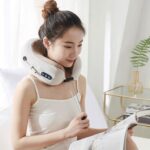 Massageador Elétrico de Pescoço, Ombro, Cervical - Acessório Para Viagens