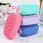 Bucha De Silicone Com Porta Sabão