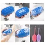 Bucha De Silicone Com Porta Sabão - Imagem 6