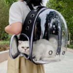 Mochila de Transporte Respirável Para Gatos - Imagem 2