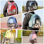 Mochila de Transporte Respirável Para Gatos - Imagem 6