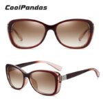 Óculos de Sol Feminino CoolPandas - Polarizados e Condução Anti-Reflexo - Imagem 2