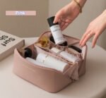Bolsa Organizadora de Viagem de Couro - Imagem 5