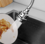 Bico Adaptador De Torneira Aço Inoxidável - Com 3 Jatos Reguláveis Giratória 360° - Imagem 10