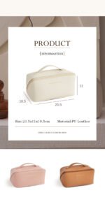 Bolsa Organizadora de Viagem de Couro - Imagem 4