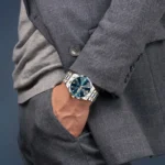 Relógio Masculino Quartzo Luxo Va Voom - À Prova D'Àgua, Vidro de Hardlex, Calendário Duplo - Imagem 4