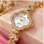 Relógio Feminino Pallyjane Quartz Dourado – Elegância e Delicadeza