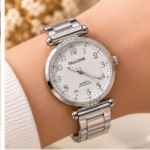 Relógio Feminino Pallyjane Prata com Pulseira Metálica – 3 ATM - Imagem 2